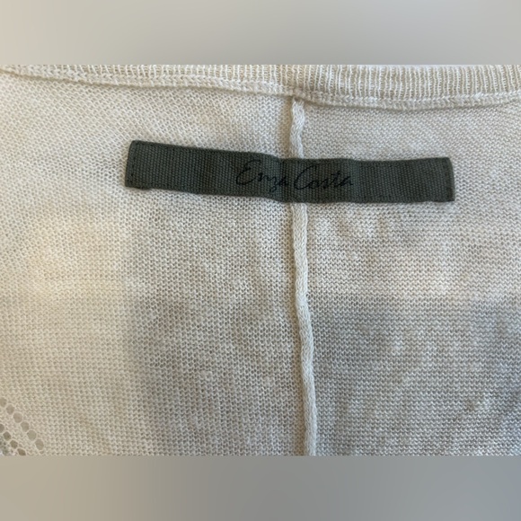 ENZA COSTA - Sleeveless Knit Tank Sweater Size XS - Picture 5 of 6